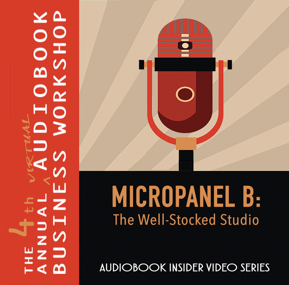 For Audiobook Narrators: The Well-Stocked Studio